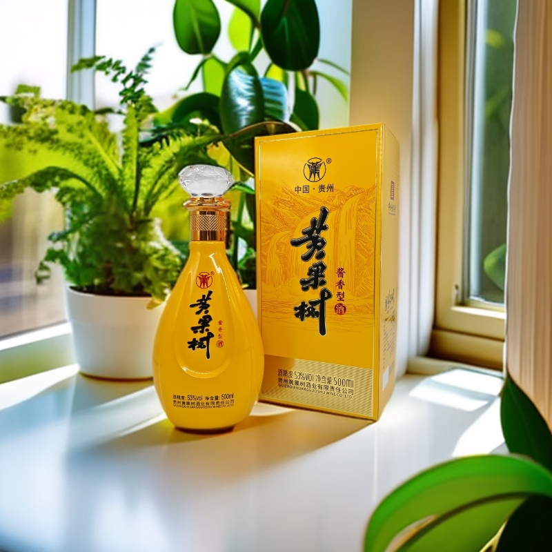 黄果树2025年贵州黄果树 53度 酱香型白酒-黄果树酱香53%Vol500ml