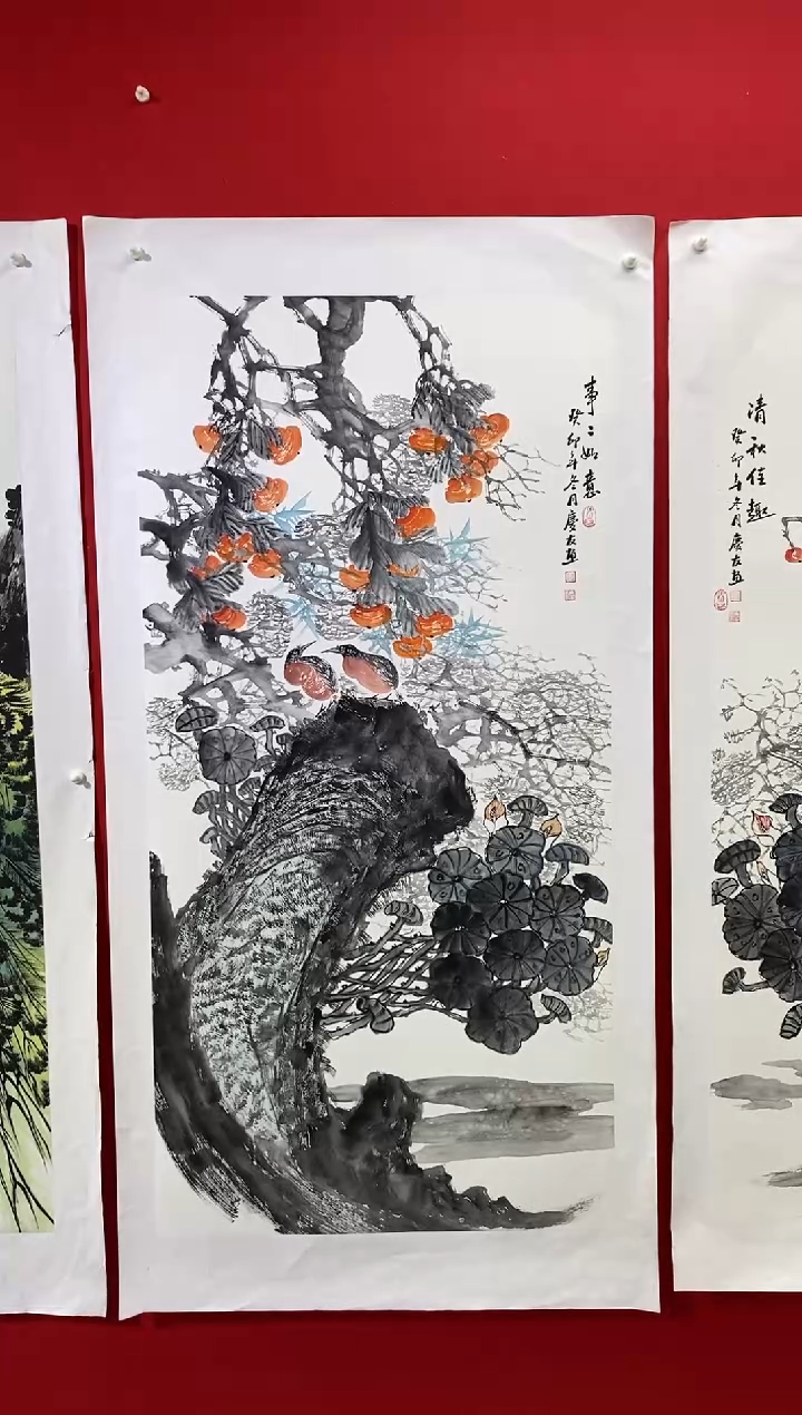 国画LQY丹李庆友老师作品