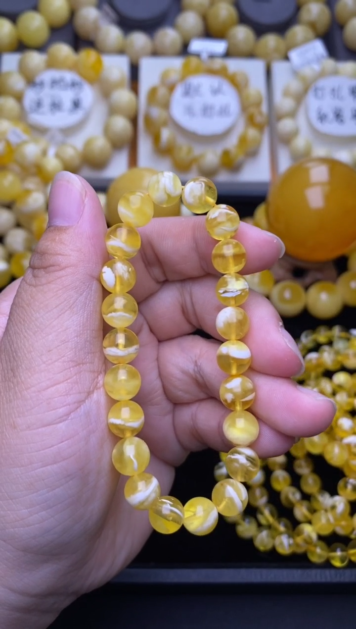 裸石琥珀未镶嵌大小姐珠宝严选76