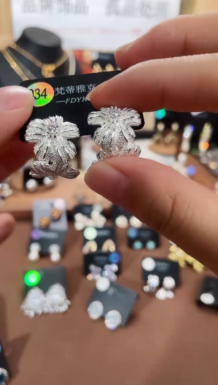 合金925银锆石梵934