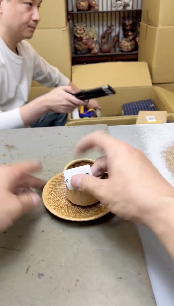 瓷片2219六单聚宝缘海陶精选