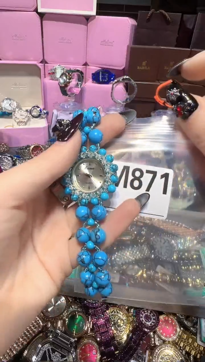 石英机芯不锈钢不锈钢直播定闪专用