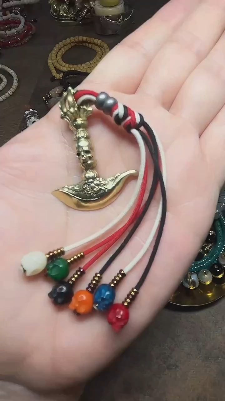 铜钺刀吊坠套装       