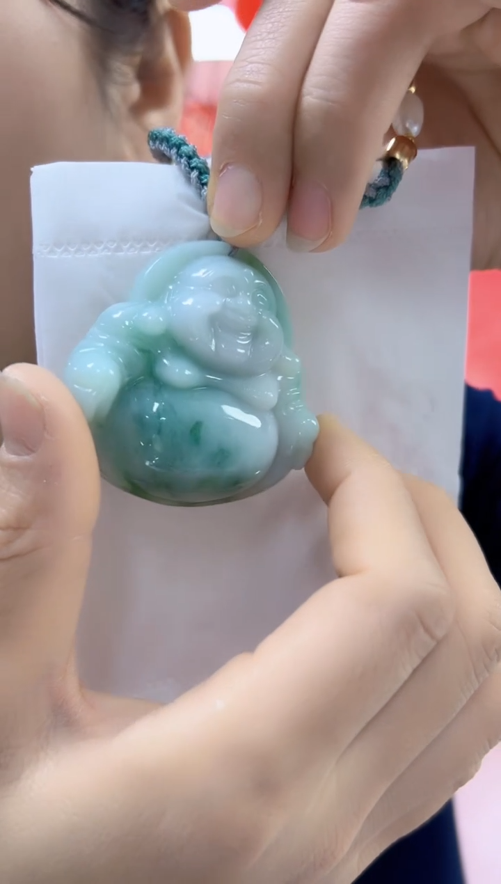 【闪购商品】翡翠颈饰未镶嵌孤品佛