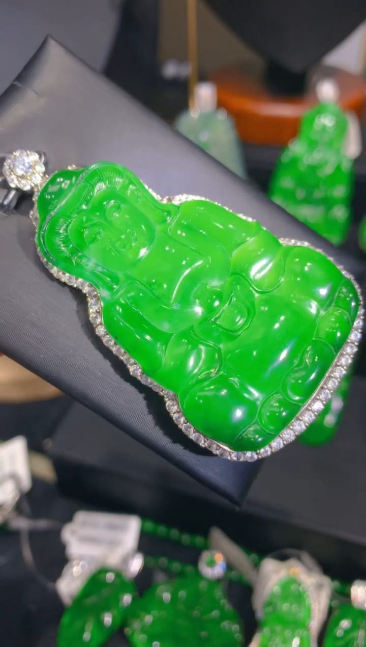 【闪购商品】翡翠颈饰银S925镶嵌61一季