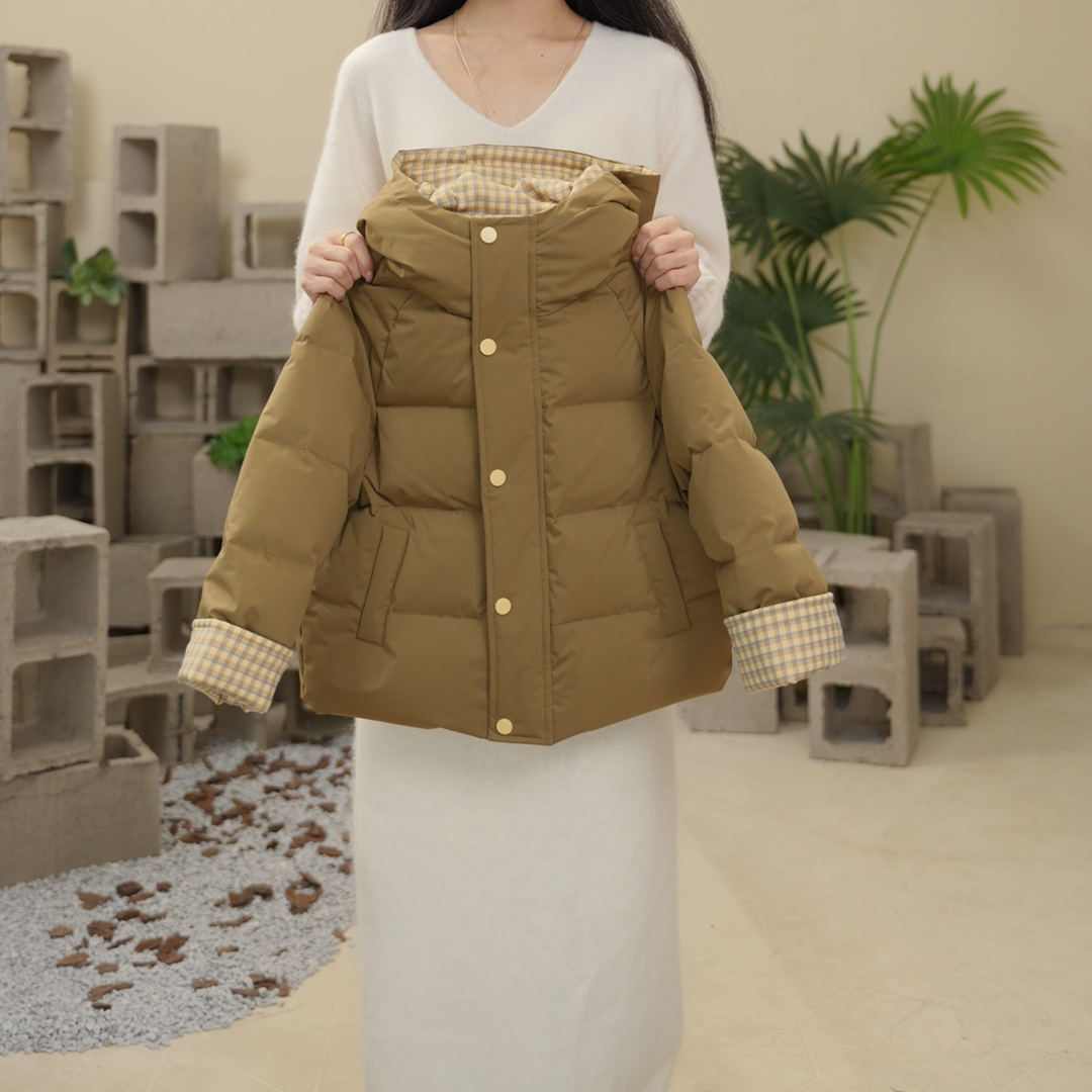 【SEVEN KIDS】90白鸭绒 2025女童冬装羽绒服外套 35A1501