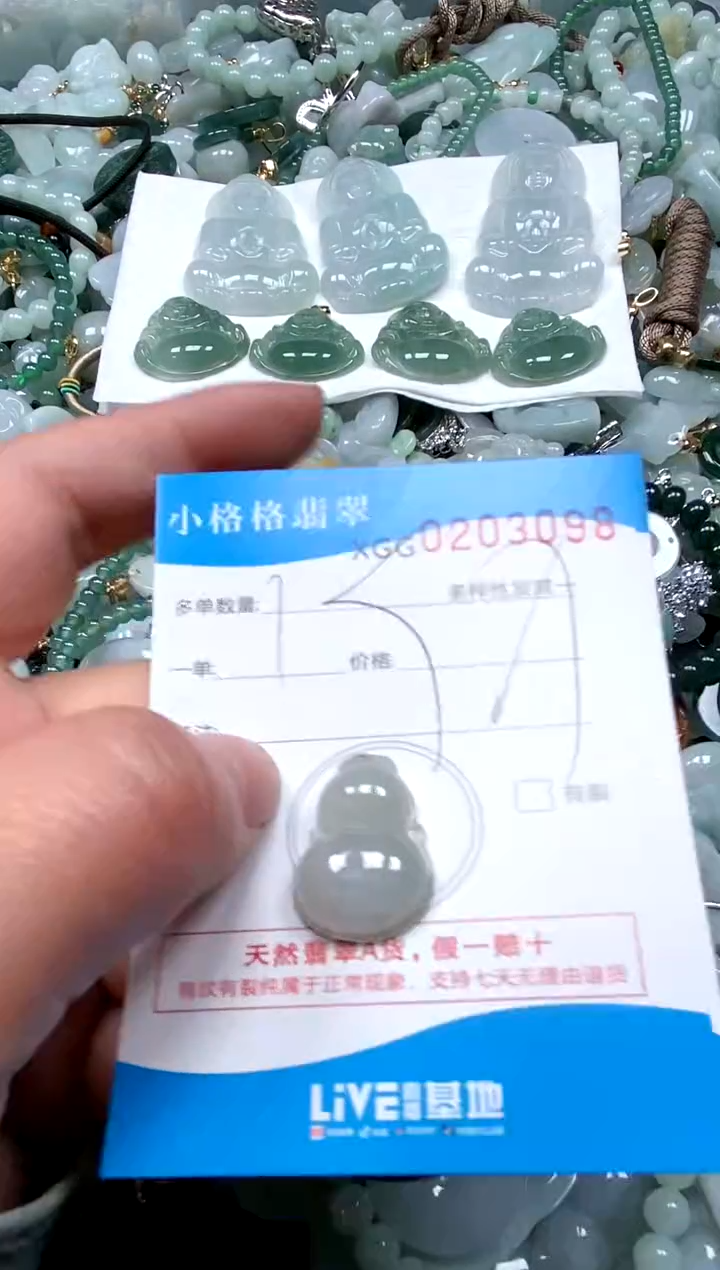 【闪购商品】翡翠颈饰未镶嵌闪购商品0203098