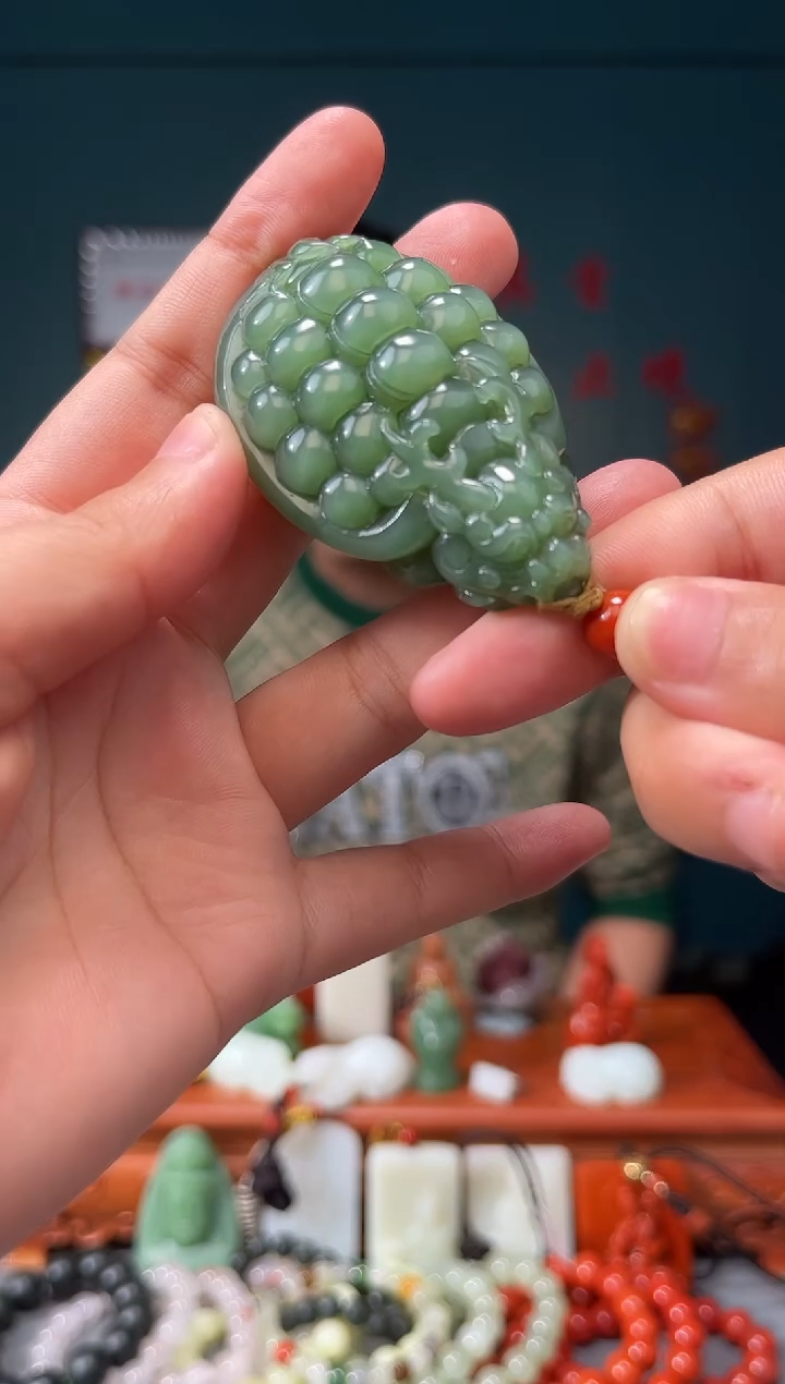 【闪购商品】和田玉未镶嵌颈饰龙龟