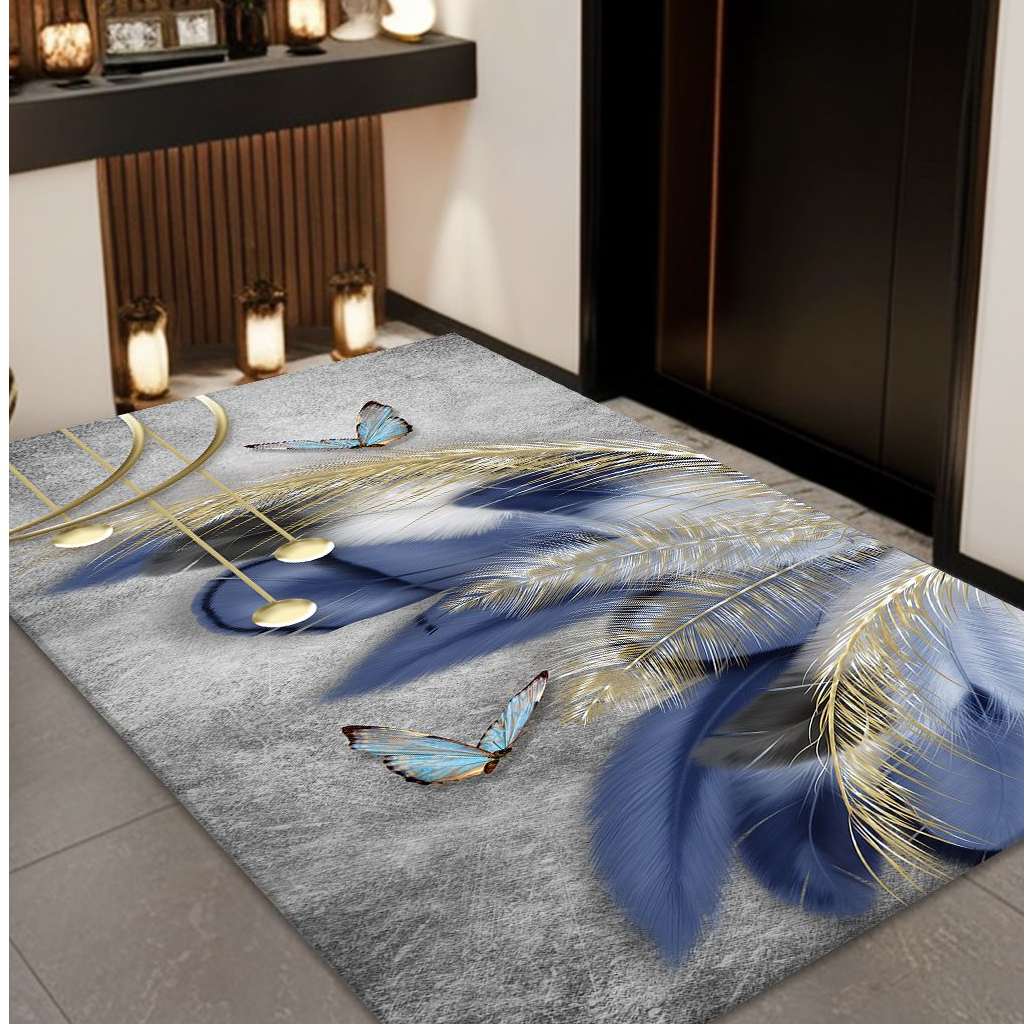 硅藻泥【五颜六色】入户门卫浴厨房吸水家用脚垫可定制