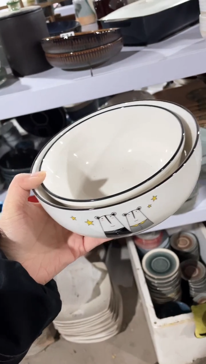【闪购商品】碗微瑕（2件套）孤品面碗