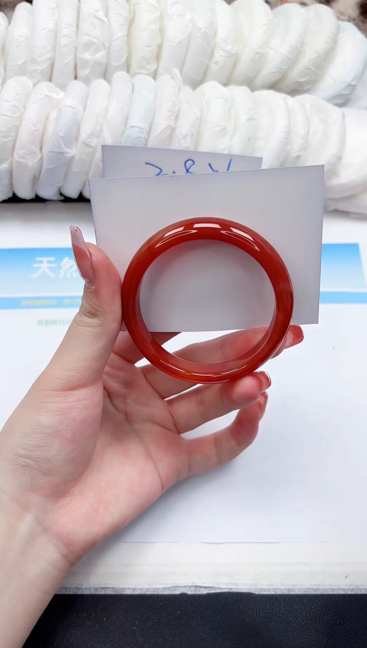 石英质玉未镶嵌手镯210-54.5