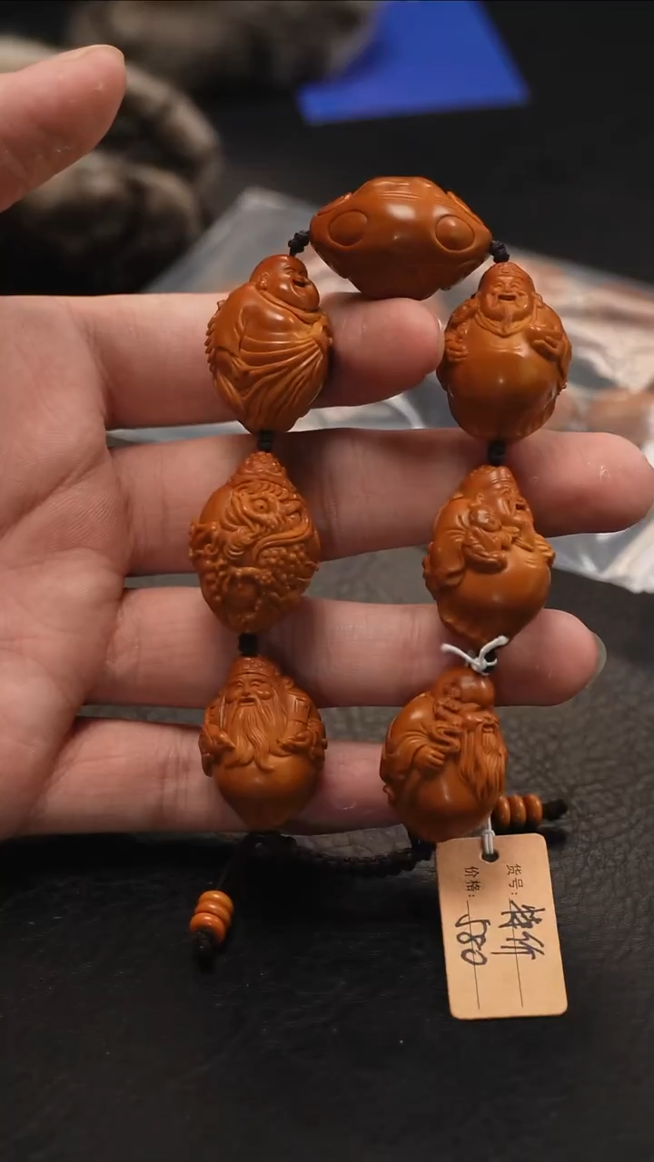 【闪购商品】橄榄核手串/手链橄榄核文玩作品