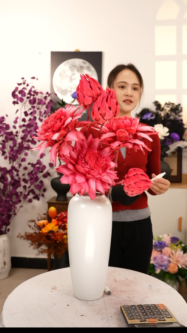 S****?洋蓟永生花   A17