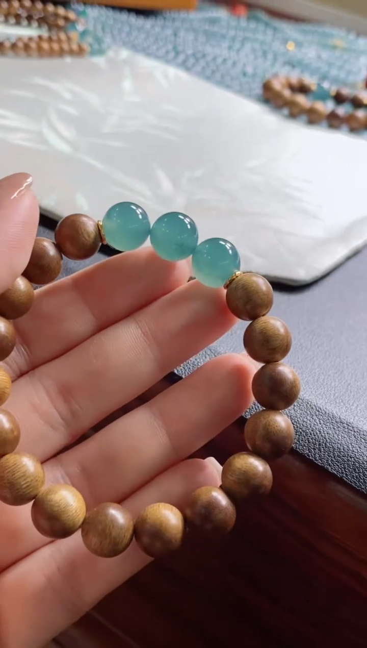 未镶嵌定制翡翠卡11*3颗0366712434