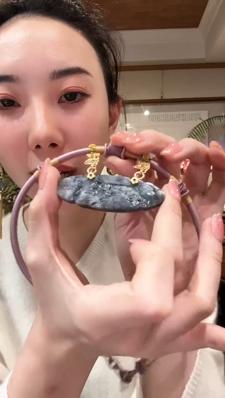 【闪购商品】翡翠颈饰未镶嵌国风