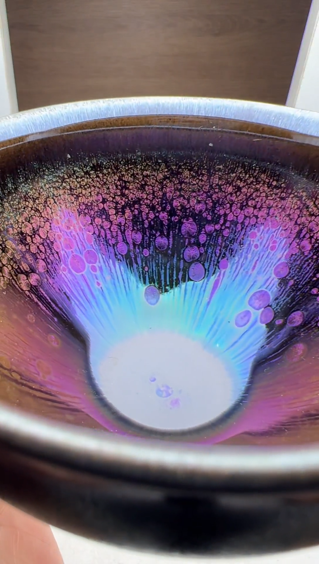 茶盏建窑建盏 浮雕油滴