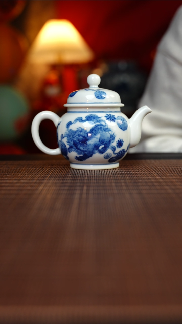 【闪购商品】杯待月观山 狮子壶