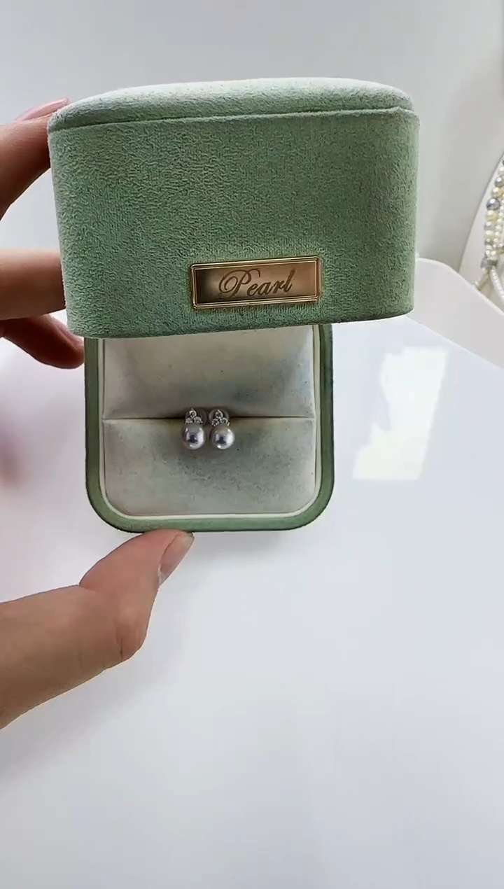 【闪购商品】海水珍珠DA银S925镶嵌c1034 耳环6