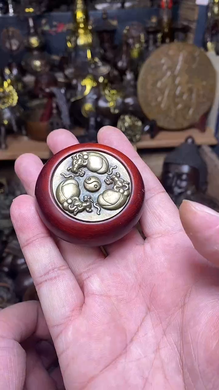 铜铜桌面摆件041