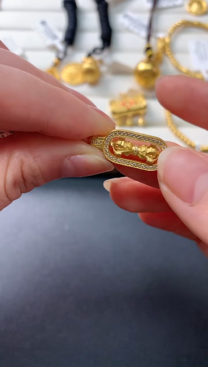 【闪购商品】定制足金吊坠(不含链)D88|5200    