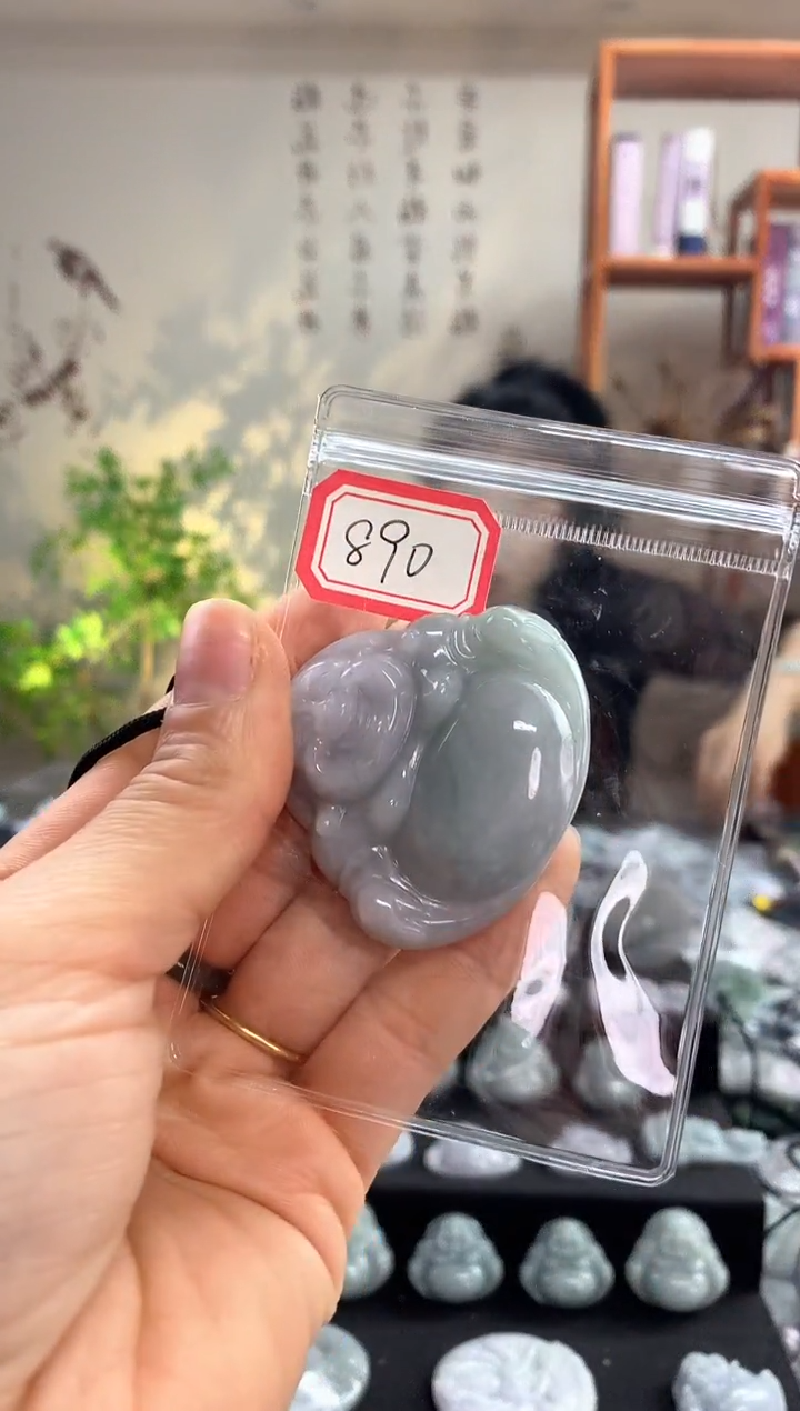 【闪购商品】翡翠颈饰未镶嵌佛公890 多样性发一件