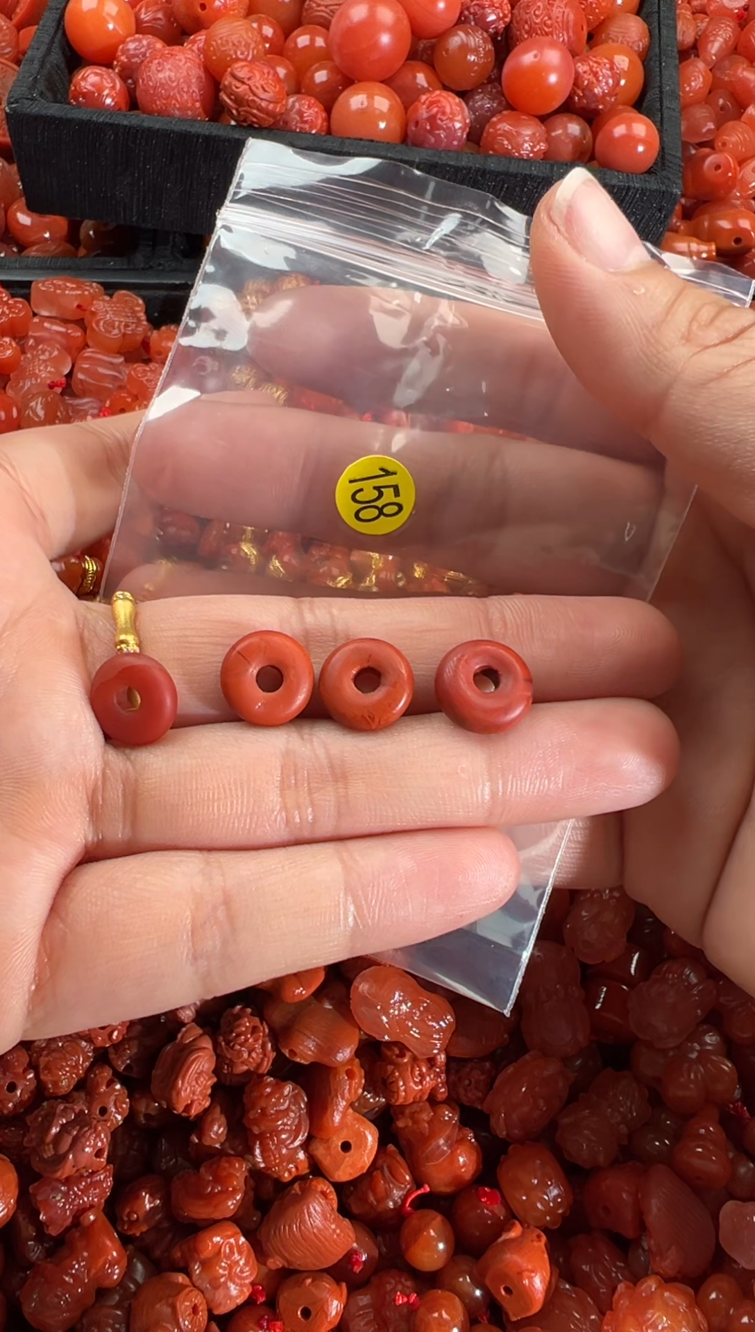 【闪购商品】南红玛瑙颈饰未镶嵌2