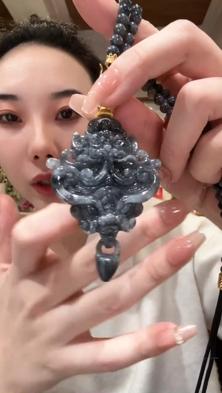 【闪购商品】翡翠颈饰未镶嵌国风