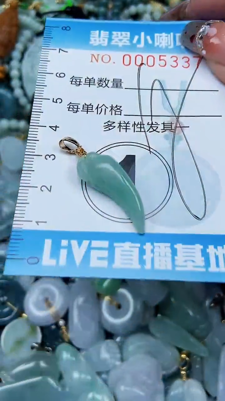 【闪购商品】翡翠颈饰未镶嵌闪购0005337多样性发其一