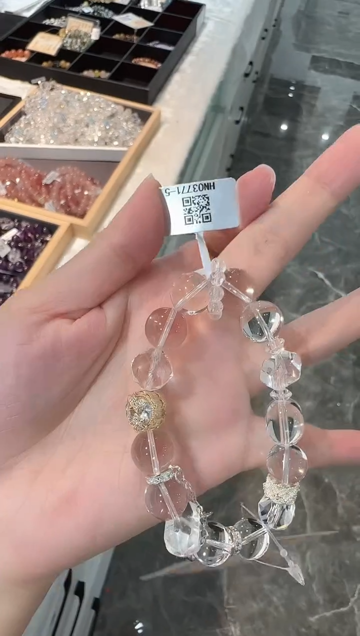 水晶手串未镶嵌手串