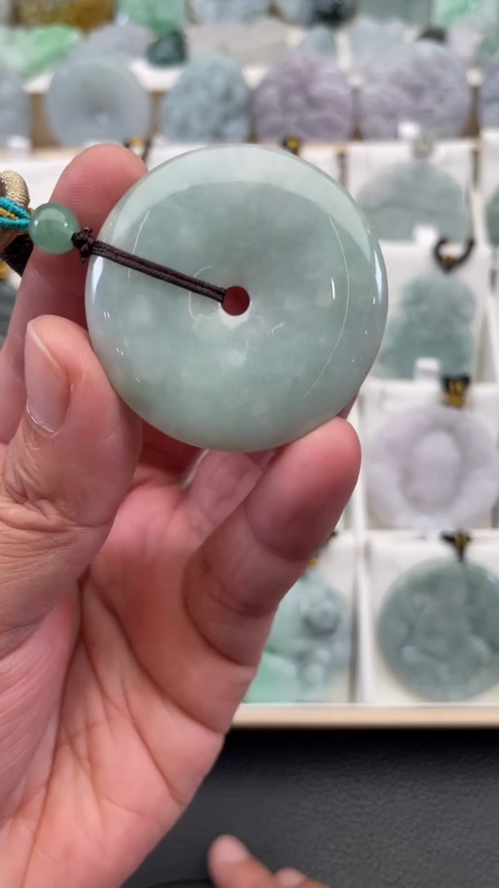 颈饰未镶嵌翡翠天然缅甸翡翠A货101