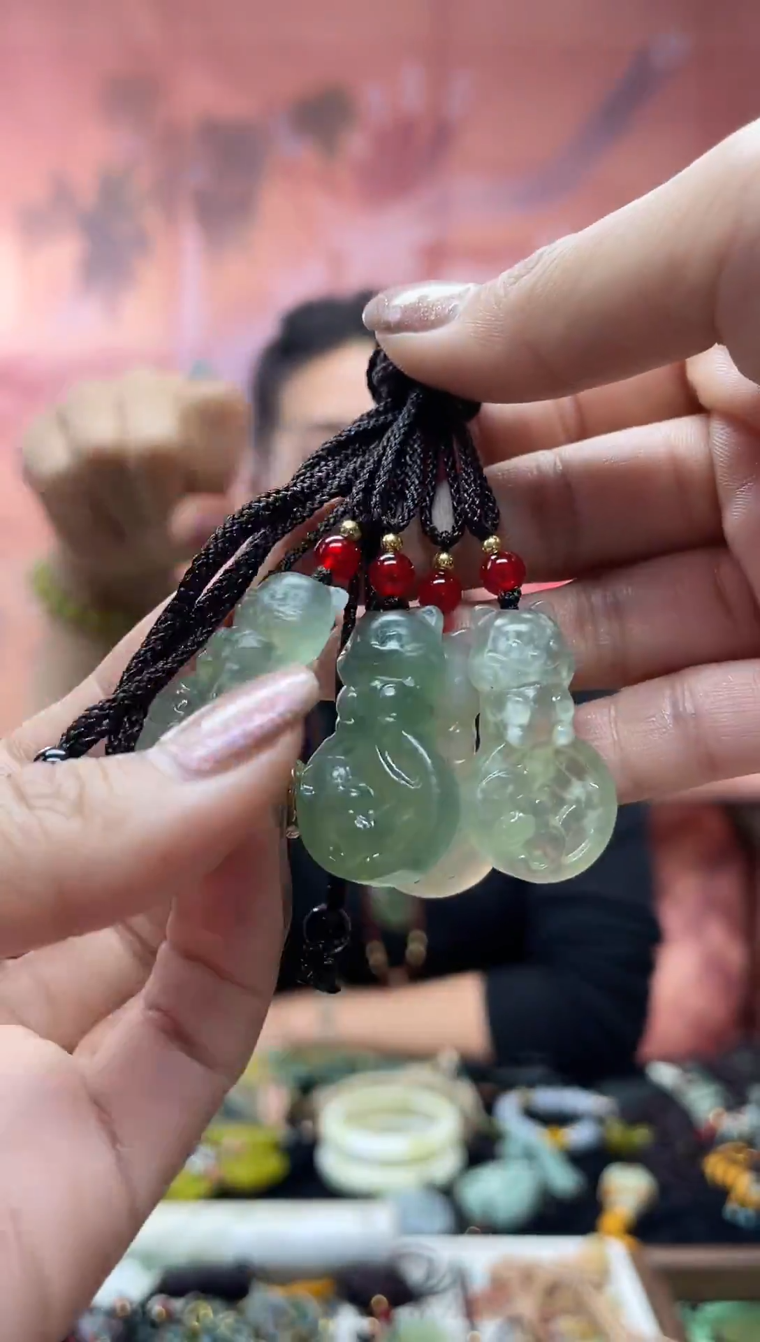 未镶嵌岫玉吊坠·