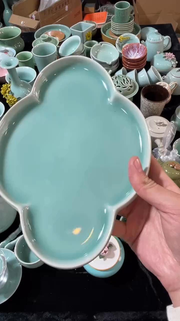 【闪购商品】特价福利 微瑕 慧仙青瓷