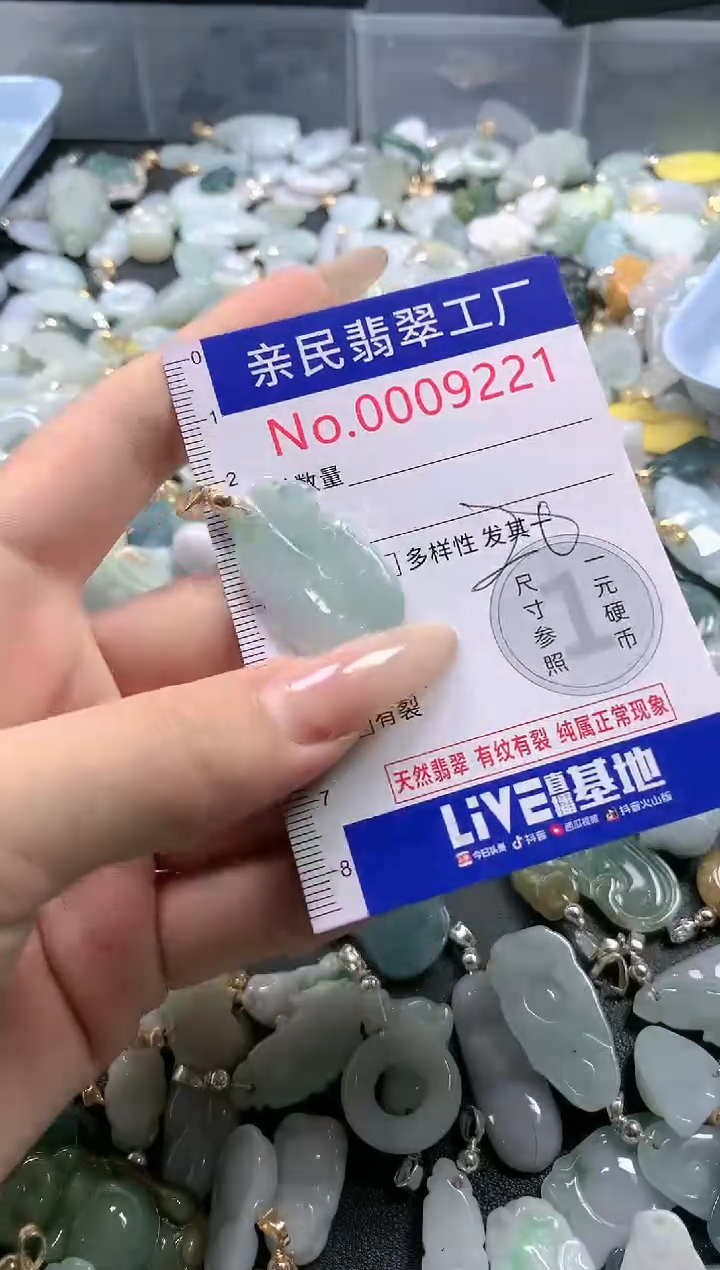 【闪购商品】翡翠吊坠(不含链)未镶嵌9221