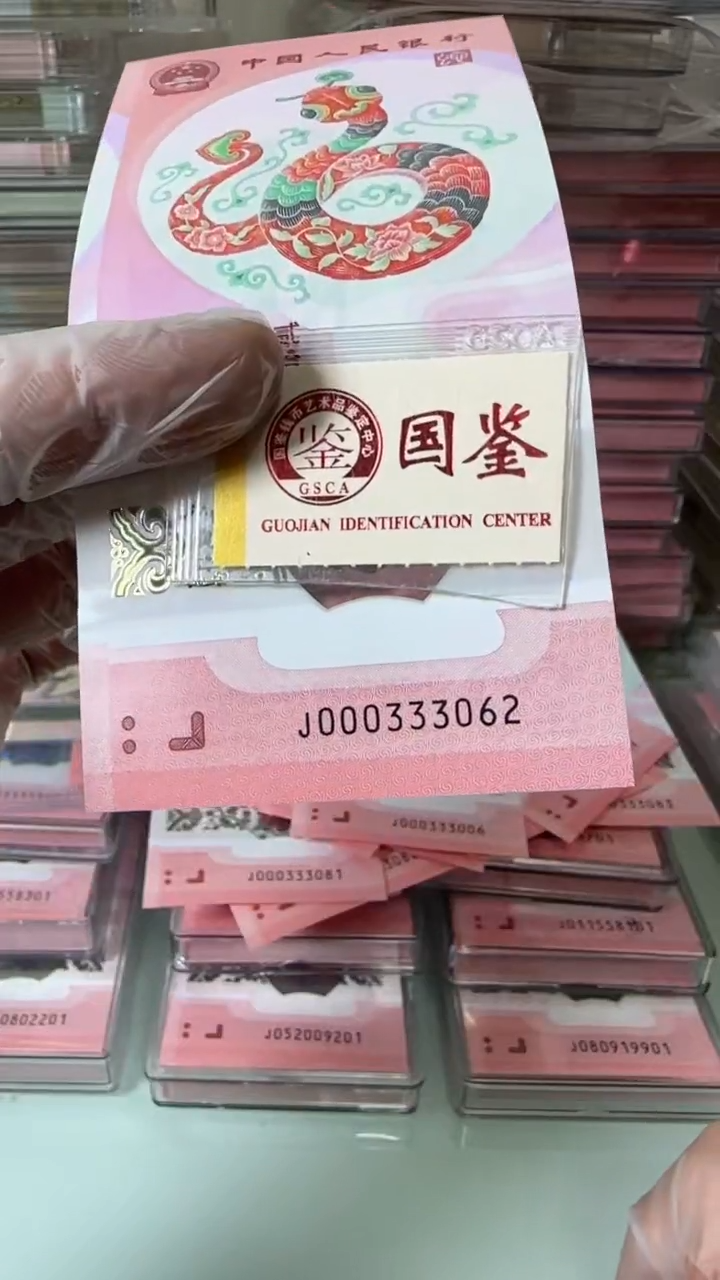 【闪购商品】塑料000333062-蛇钞单张！