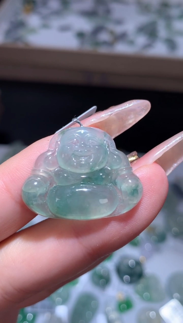 未镶嵌定制翡翠佛公