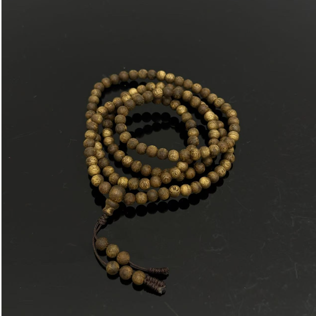 S12沉香【加里曼丹熟结虫漏多圈】5.4mm-收藏级—DB2680150172-1