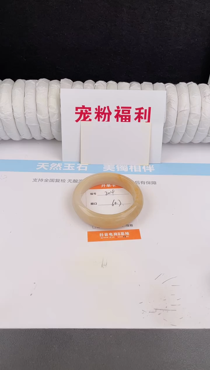 未镶嵌手镯石英质玉204