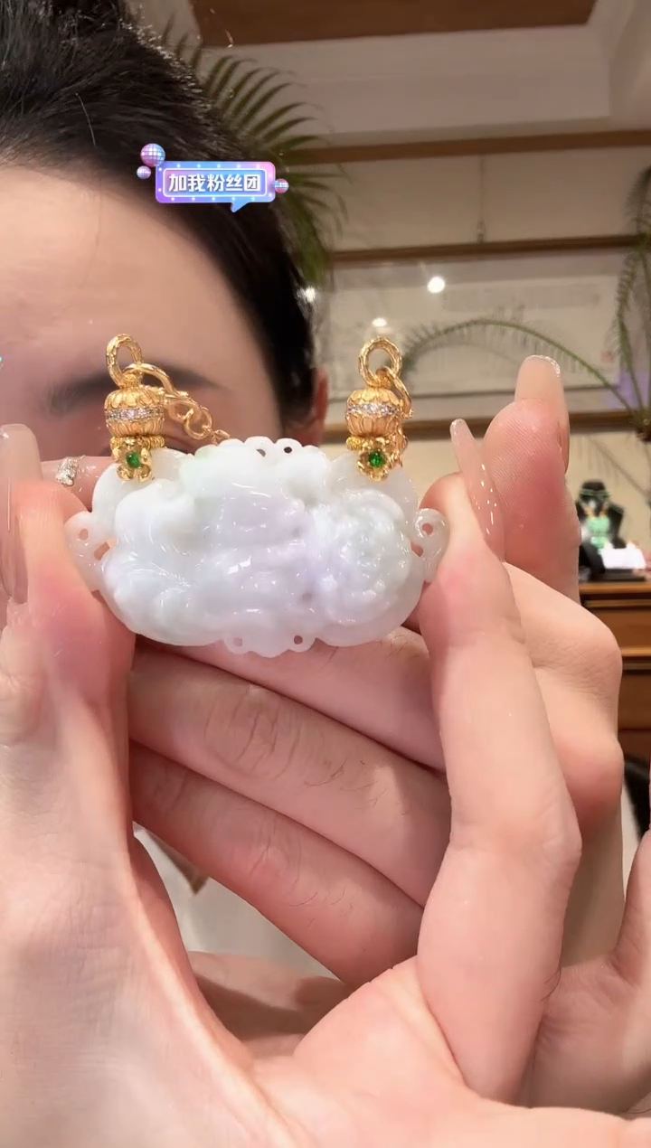 【闪购商品】翡翠颈饰未镶嵌国风