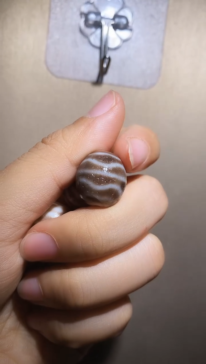 【闪购商品】玛瑙/玉髓颈饰未镶嵌X10204水纹单珠多样性发一