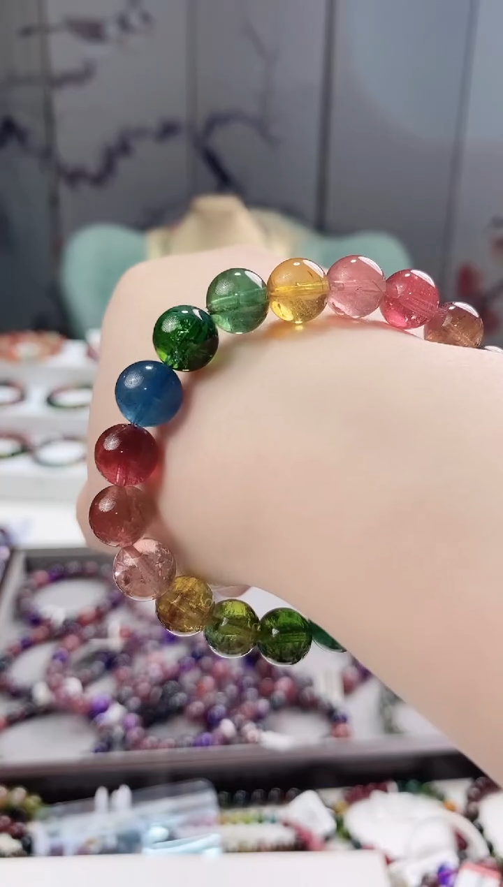 【闪购商品】碧玺单圈9.5*未镶嵌多人多样性发其一