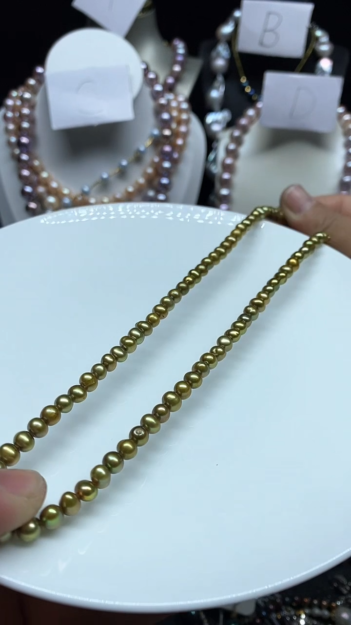 【闪购商品】淡水珍珠颈饰未镶嵌多人