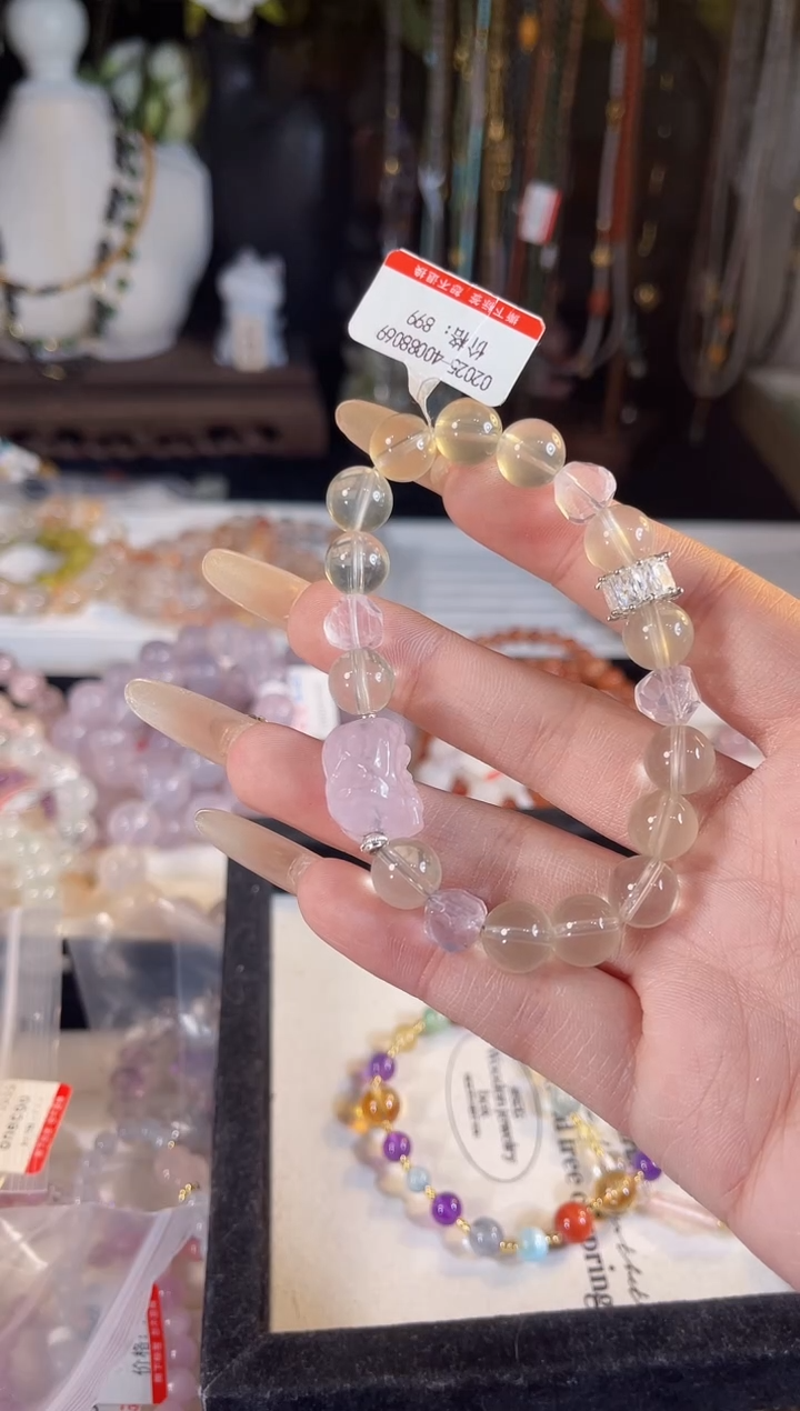 【闪购商品】水晶手链未镶嵌多样性发货其一