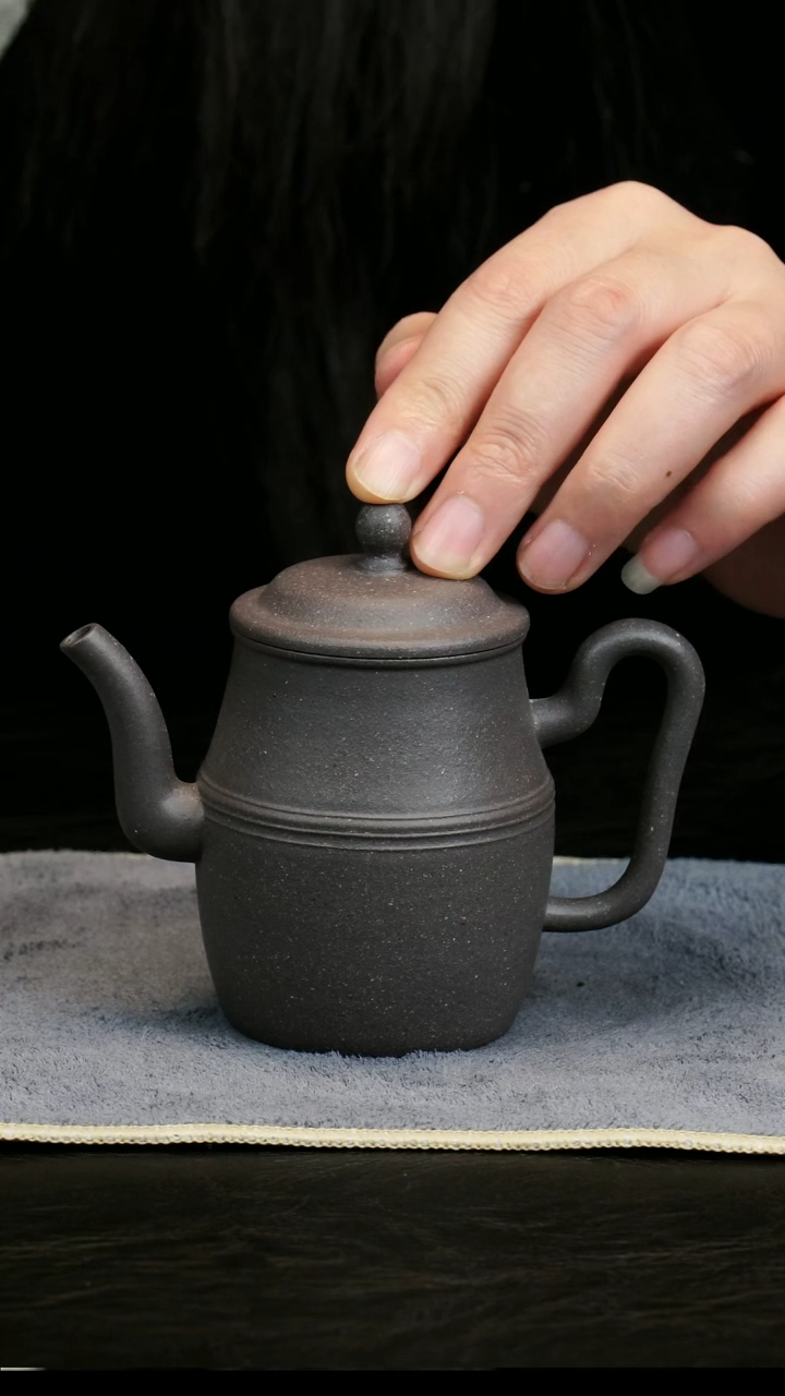 【闪购商品】紫砂茶壶天青高执壶