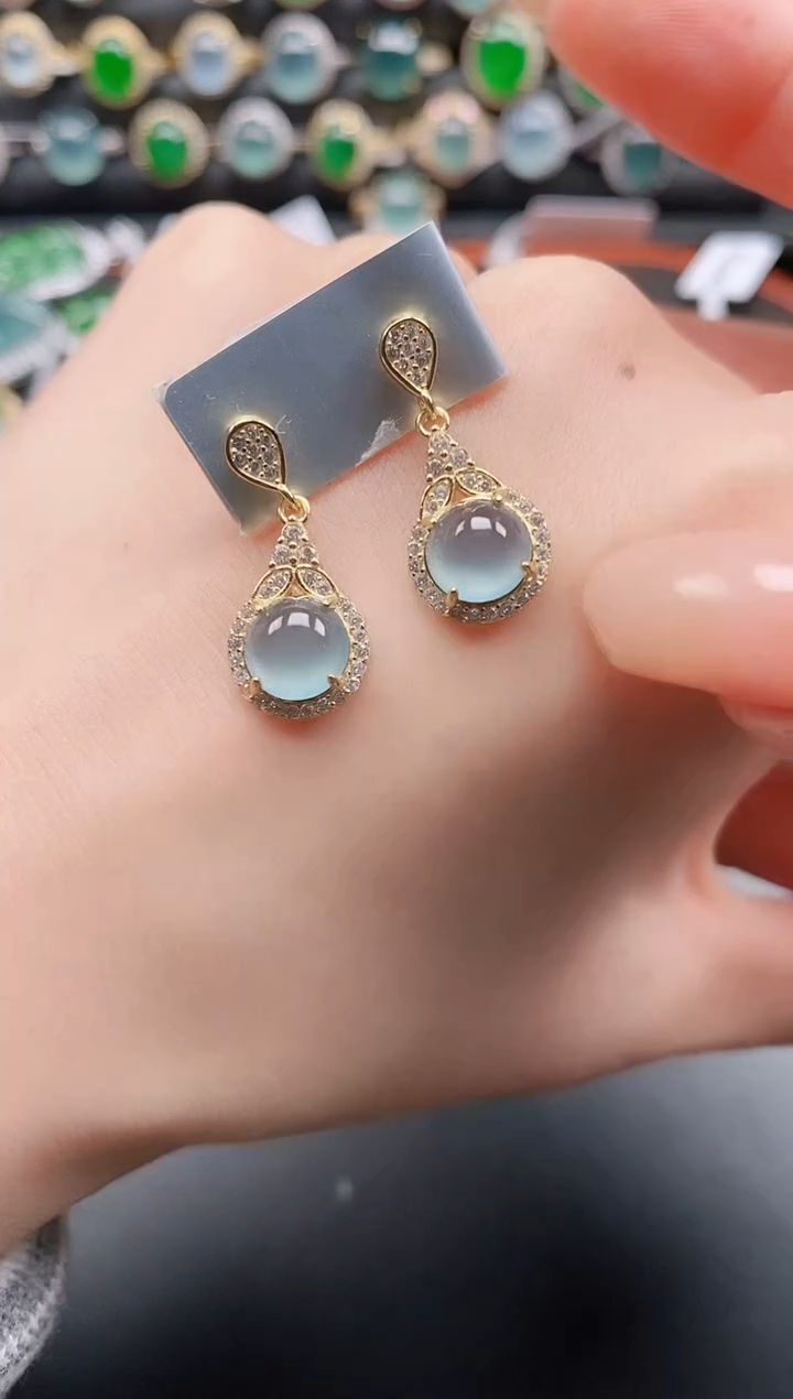 银S925镶嵌戒指翡翠111111