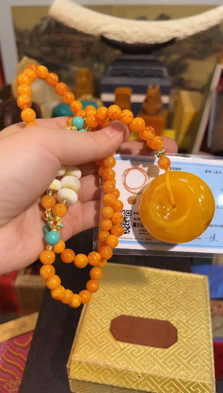 【闪购商品】蜜蜡颈饰未镶嵌109凯凯凯凯凯凯凯凯