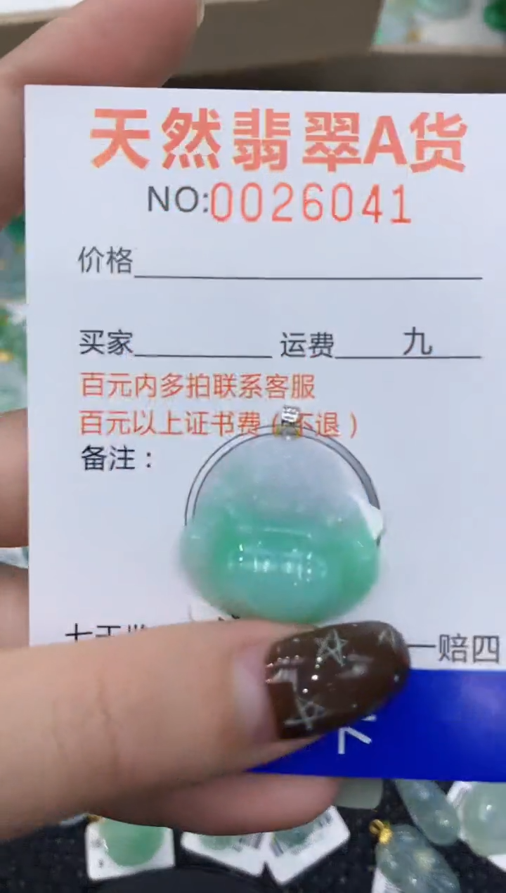 【闪购商品】翡翠颈饰18K金镶嵌11111111111