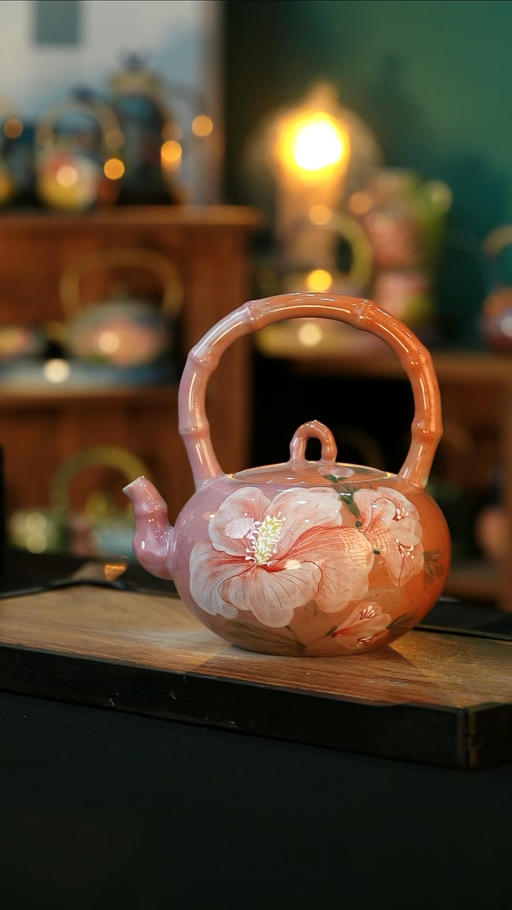 【闪购商品】杯手绘心瓷陶瓷浮力