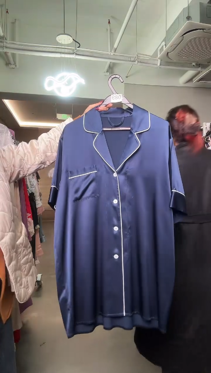 桑蚕丝桑蚕丝上衣衬衫089