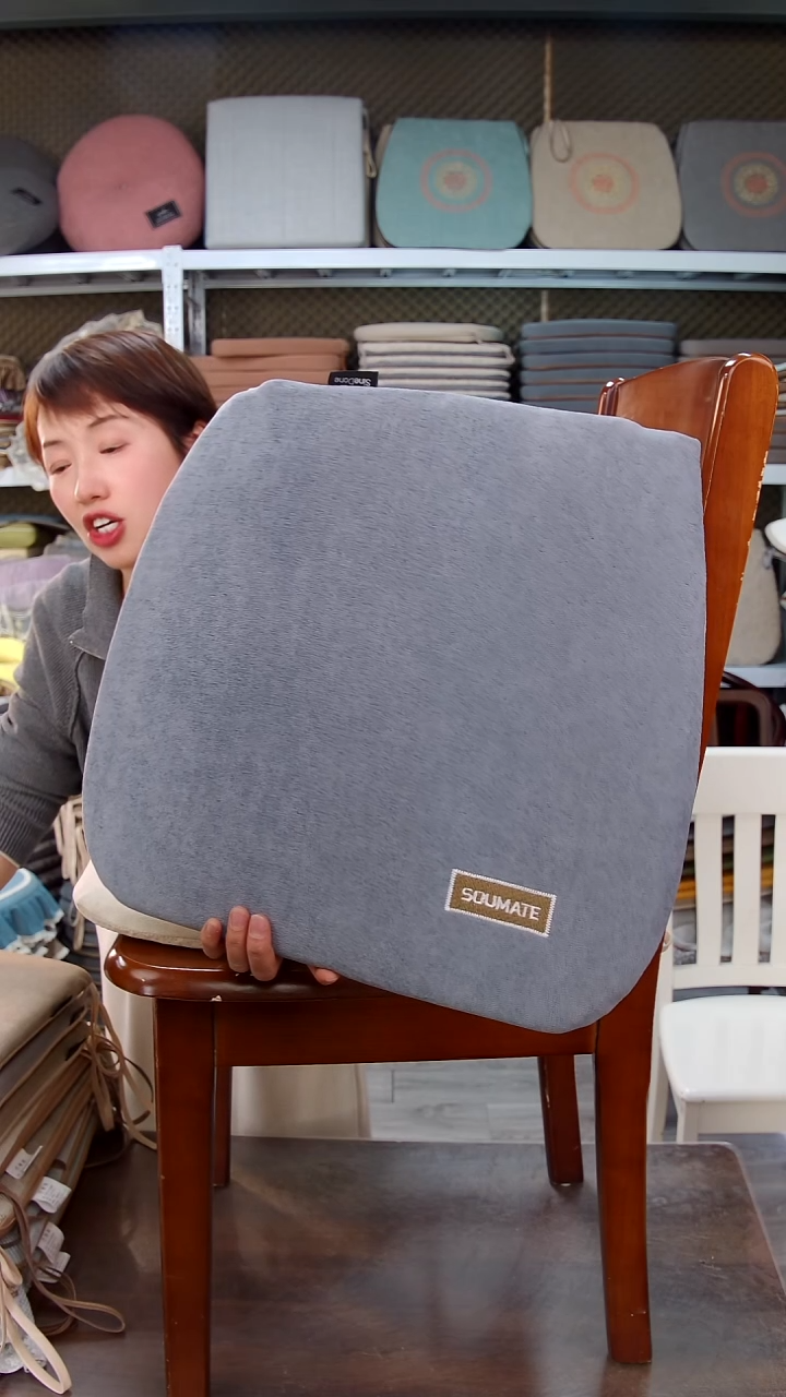 布平绒刺绣：蓝灰色4个