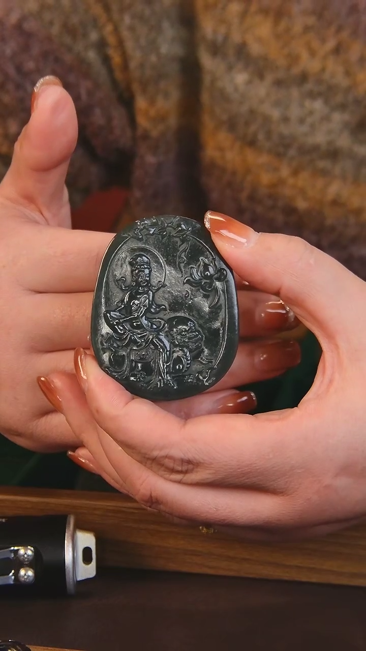 【闪购商品】和田玉（碧玉）颈饰未镶嵌和田玉（以主播展示为主）